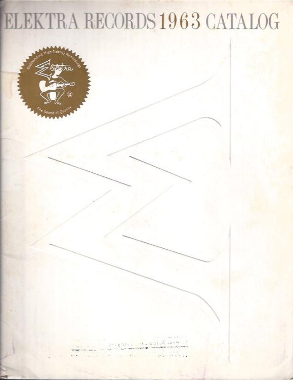 Elektra Records 1963 Catalog