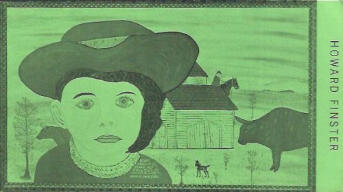 Howard Finster Made Postcard : Henry Ford At 2 1/2
