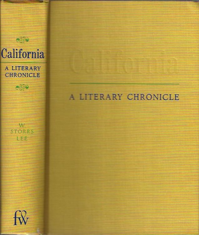 California: A Literary Chronicle