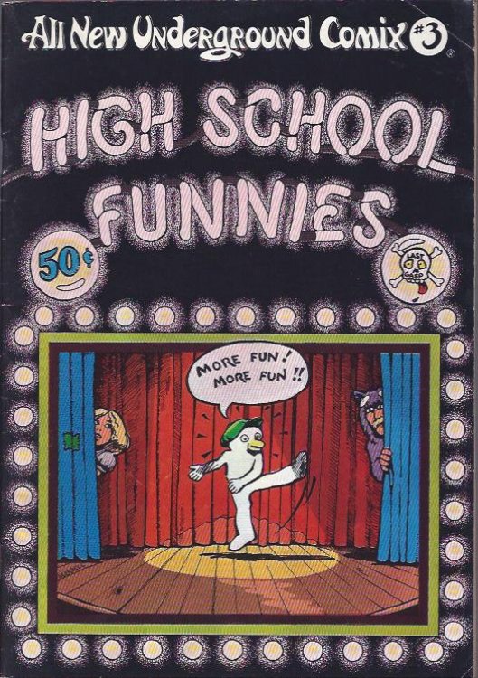 Underground Comix No. 3: High School Funnies, No. 1 and the Mountain, No. 1