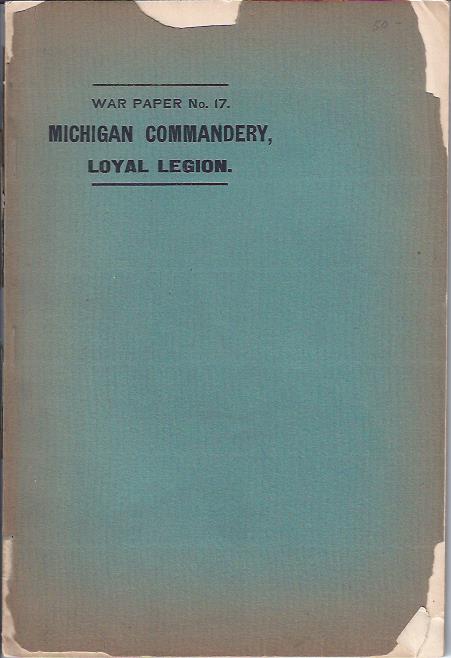 The Battle of Allatoona, October 5th, 1864 : A Paper Read before the Michigan Commandery of the Military Order of the Loyal Legion of the U. S.