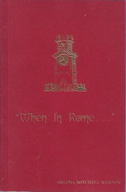 "When in Rome."