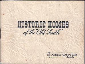 Historic Homes of the "Old South"
