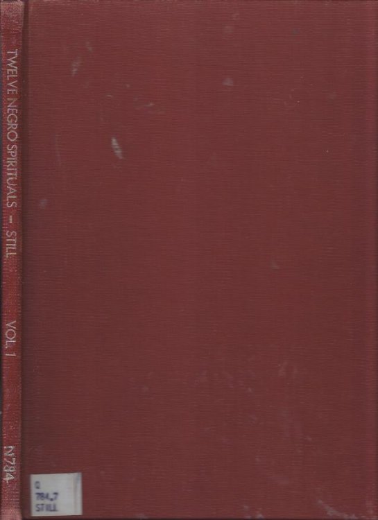 Twelve Negro Spirituals, Vol. 1