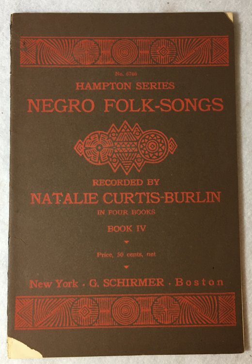Negro Folk Songs, Hampton Series, Book IV