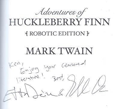 Adventures of Huckleberry Finn Robotic Edition