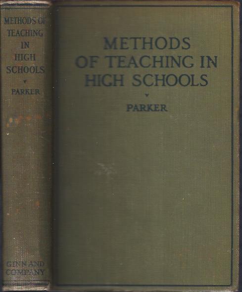 Methods of Teaching in High Schools