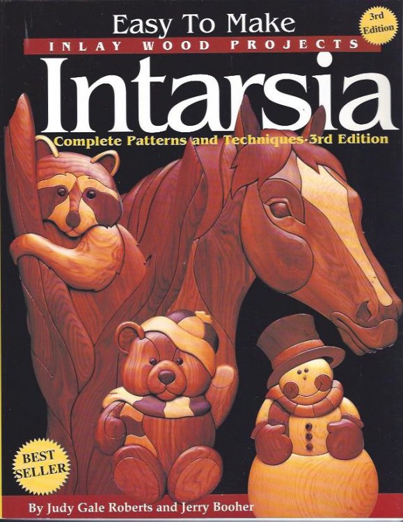 Easy to Make Inlay Wood Projects Intarsia : A Complete Manual with Patterns