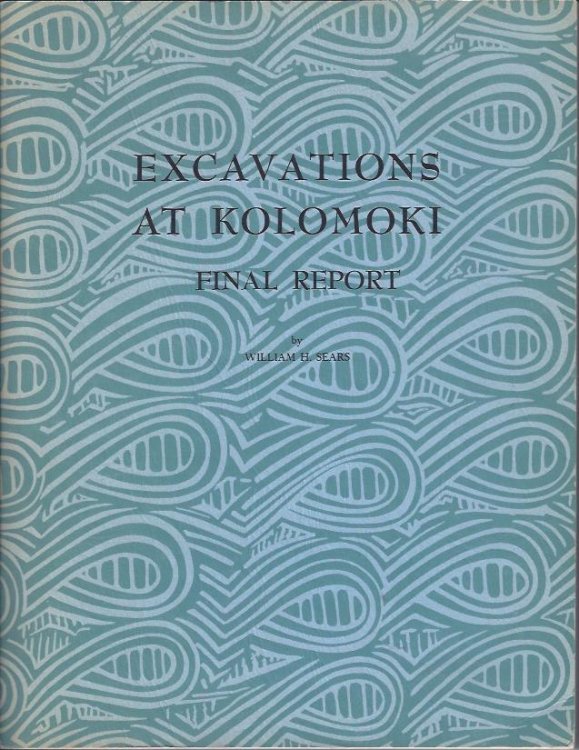 Excavations At Kolomoki : Final Report