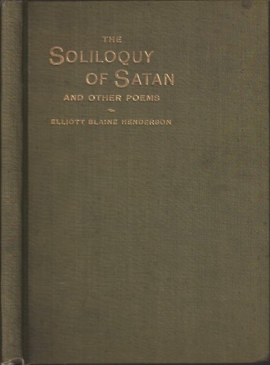 The Soliloquy of Satan and Other Poems