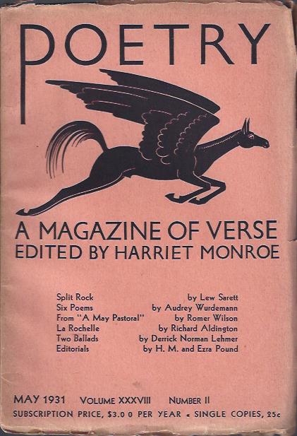 Poetry, a Magazine of Verse May, 1931