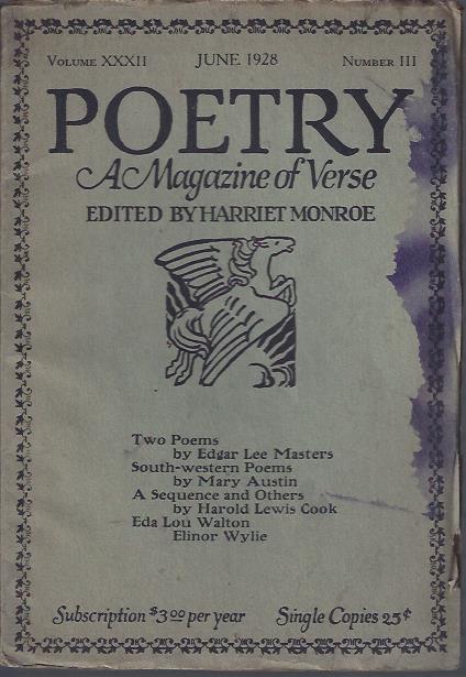Poetry, a Magazine of Verse June, 1928