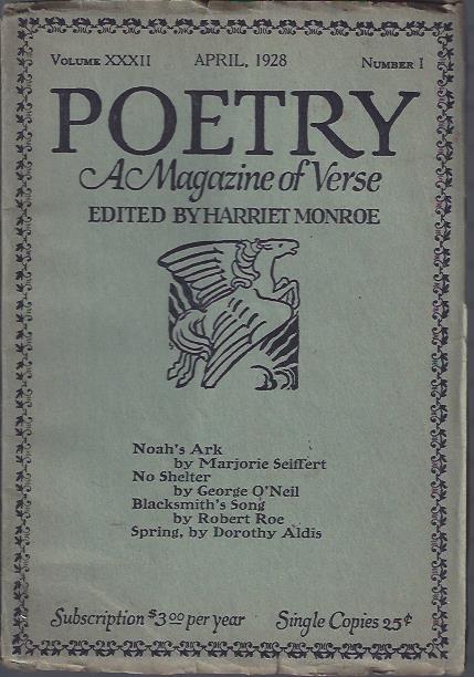 Poetry, a Magazine of Verse April, 1928