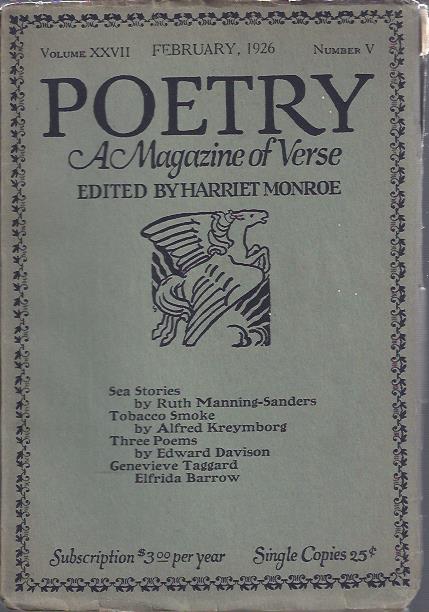 Poetry, a Magazine of Verse February, 1926