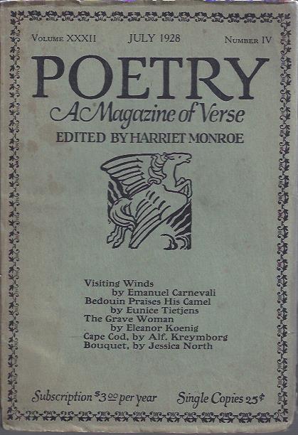 Poetry, a Magazine of Verse July, 1928