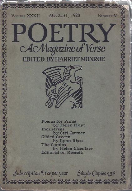 Poetry, a Magazine of Verse August, 1928