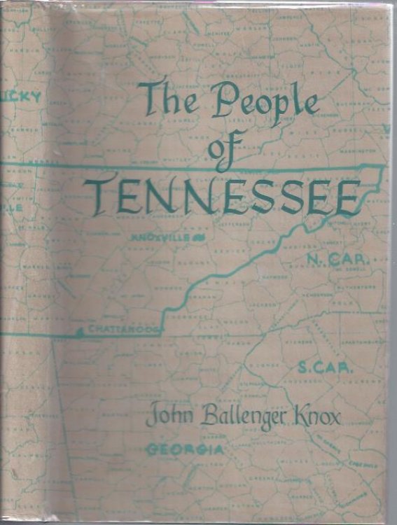 The People of Tennessee : A Study of Population Trends