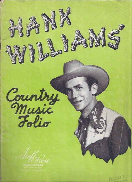Hank Williams Country Music Folio
