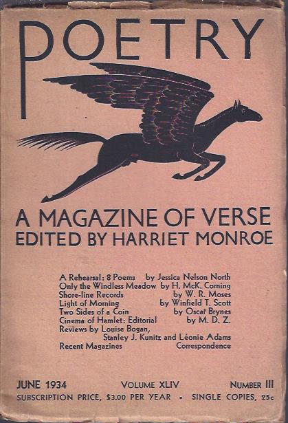 Poetry, a Magazine of Verse June, 1934