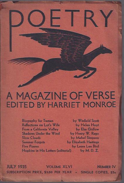 Poetry, a Magazine of Verse July, 1935