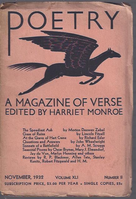 Poetry, a Magazine of Verse November, 1932