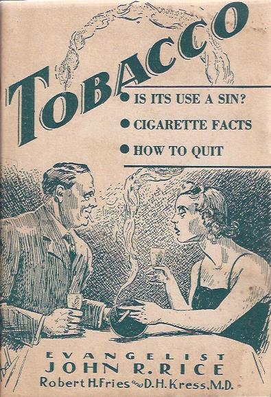 Tobacco, is its Use a Sin