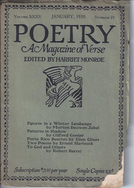 Poetry, a Magazine of Verse January, 1930
