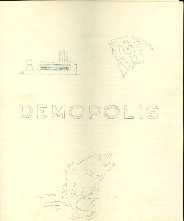 Demopolis Alabama Tourist Pamphlets 1959