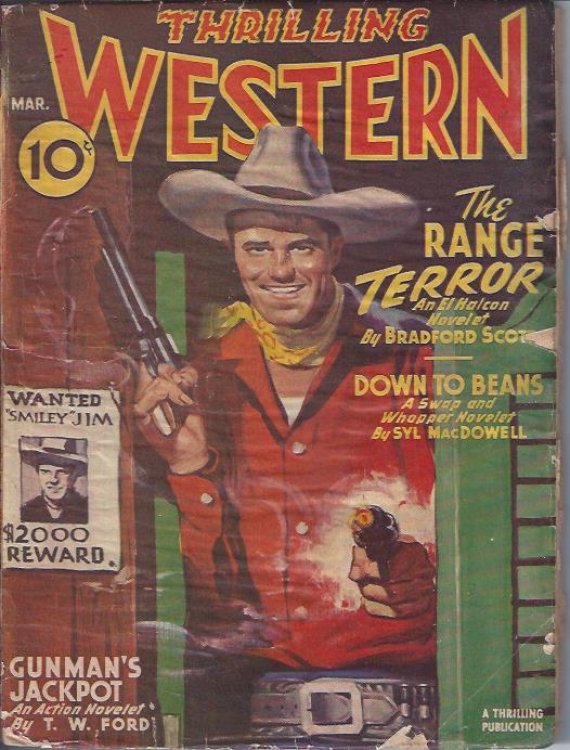 Thrilling Western, March, 1946
