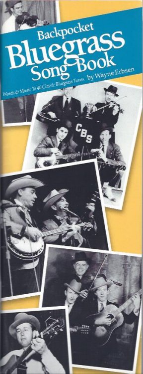 Backpocket Bluegrass Song Book