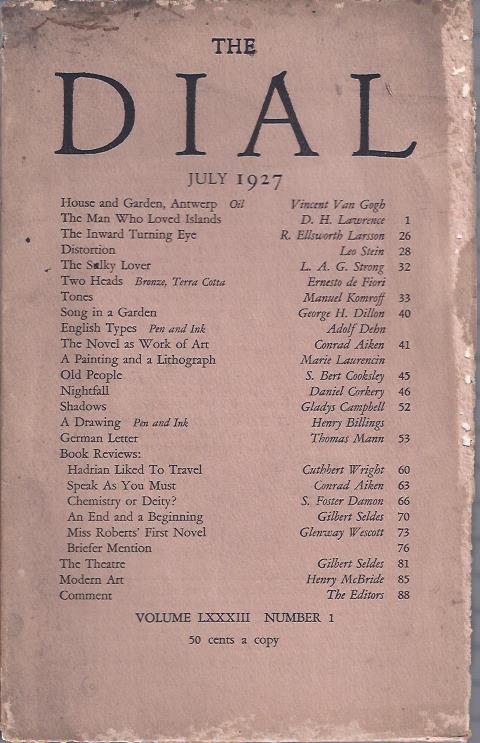 The Dial, July, 1927