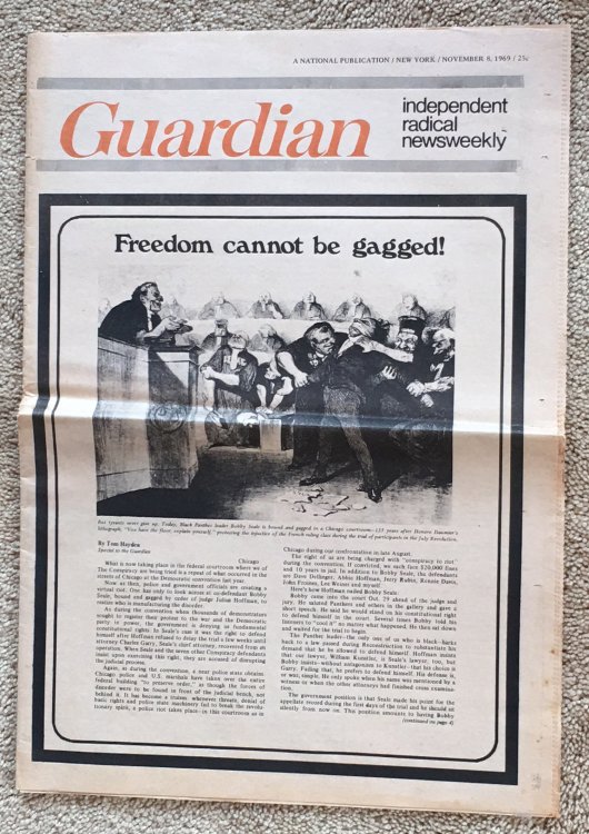 The Guardian: Independent Radical Newsweekly, November 8, 1969