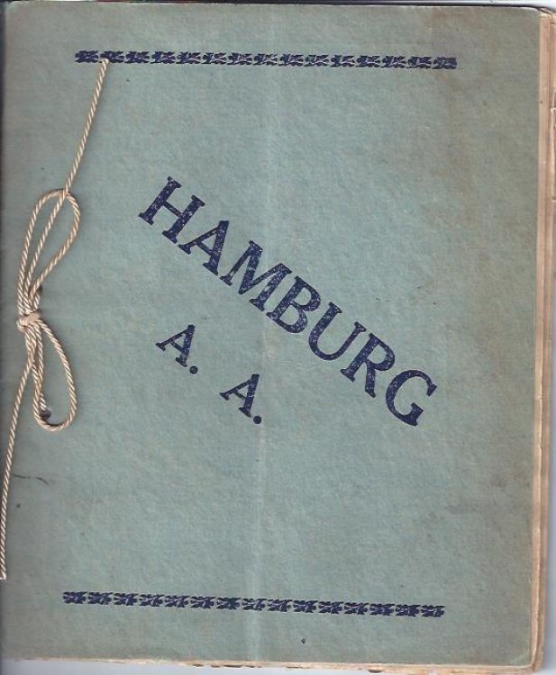 Hamburg Athletic Association Program, January 20, 1912