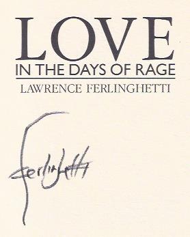 Love in the Days of Rage