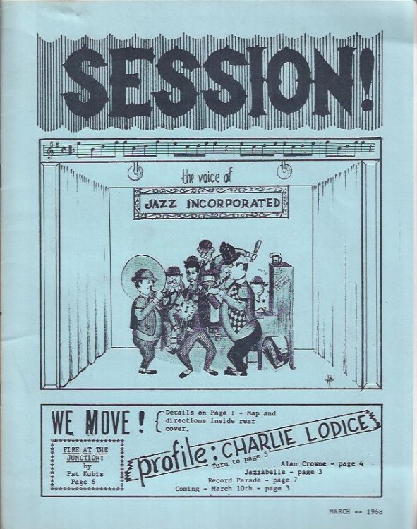 Session: The Voice of Jazz Incorporated, March, 1968