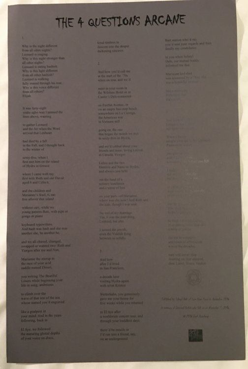 The 4 Questions Arcane -- Broadside
