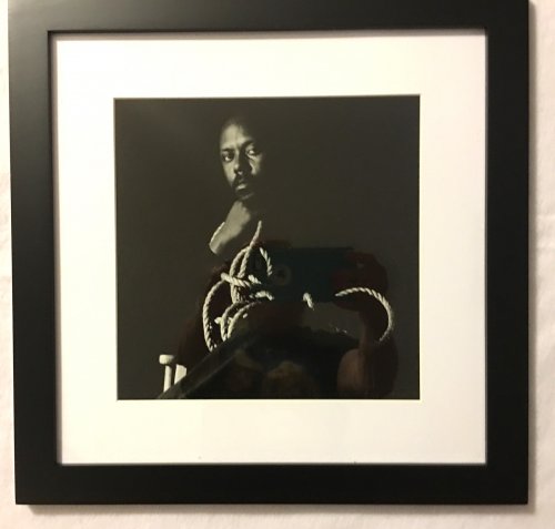Photo of Keith Antar Mason by Jose Joaquin Ivey, Framed