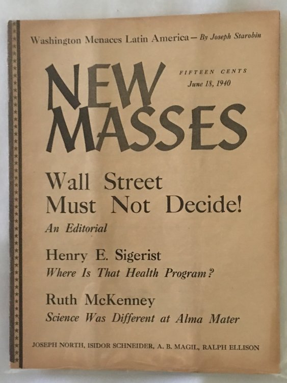 New Masses, June 18, 1940