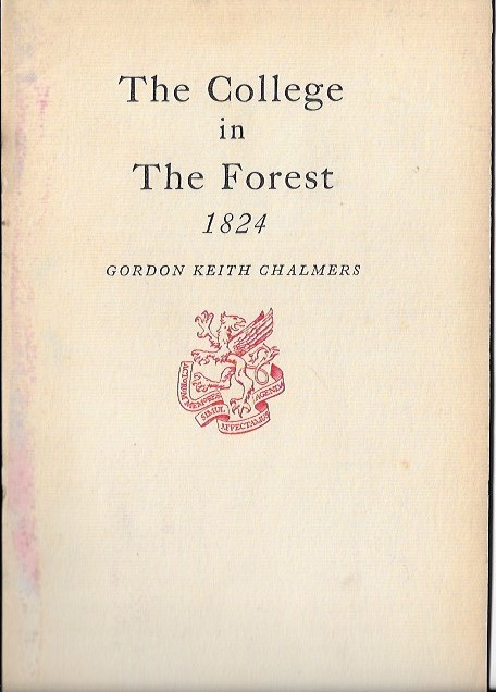 The College in the Forest 1824
