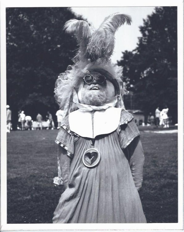 Photo of Bearded Man with Feathered Hat