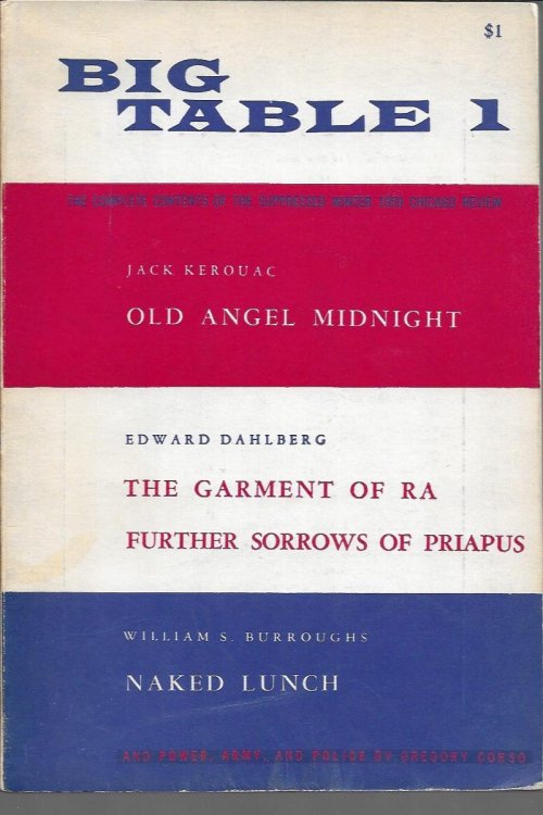 Big Table 1 Spring 1959