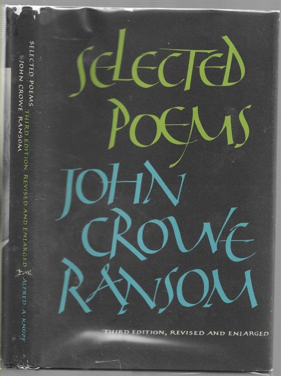 Selected Poems Third Edition, Revised and Enlarged