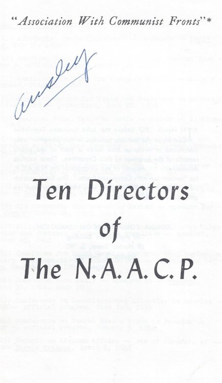 Ten Directors of the N.A.A.C.P 