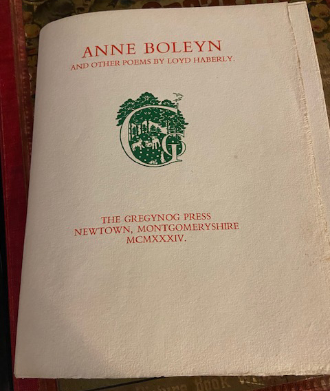 Anne Boleyn and Other Poems