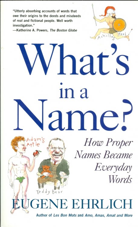 What's in a Name How Proper Names Became Everyday Words
