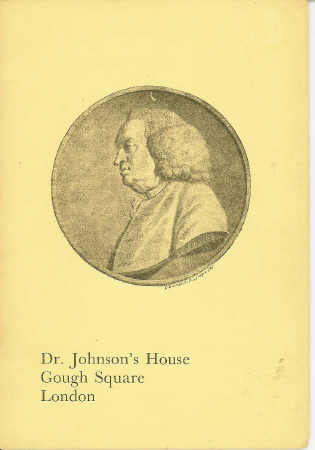 Dr. Johnson's House Gough Square London