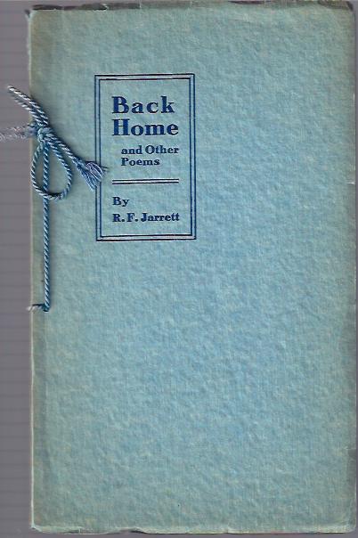 Back Home and Other Poems