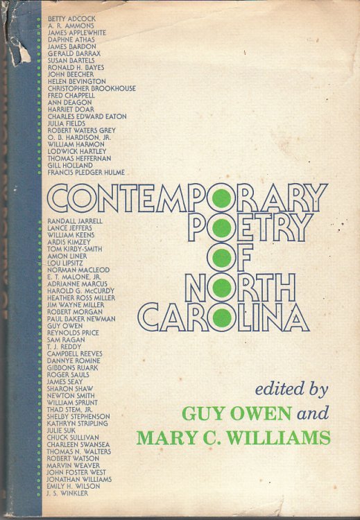 Contemporary Poetry of North Carolina