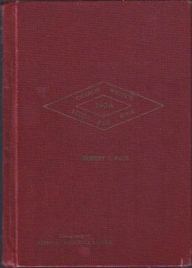 Charlie White's "Little Red Book" of Baseball, 1936