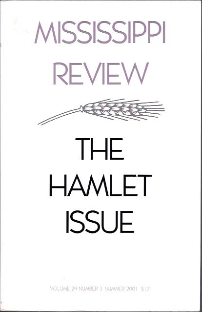 Mississippi Review The Hamlet Issue
